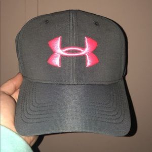 Underarmour pink hat